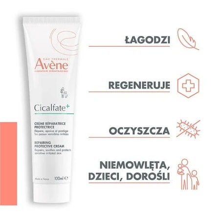 AVENE CICALFATE+ Regenerating Protective Cream, 100 ml