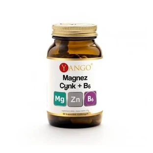 Yango Magnesium + Zink + B6, 90 capsules