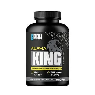 6Pak Nutrition Alpha King Testosteron booster, 90 caps