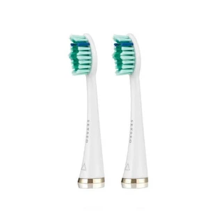 SEYSSO Gouden Witte Antikleef Vervangingstips voor Sonic Tandenborstel, 2st