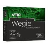 APTEO geactiveerde houtskool, 20 capsules