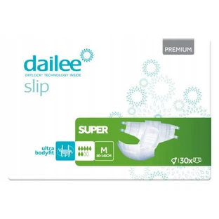 DAILEE Slip Premium Super M Pañales Anatómicos, 30 uds.