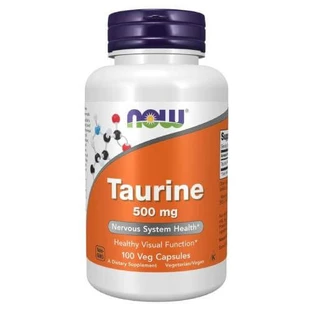 NOW FOODS Taurin, 100 Kapseln