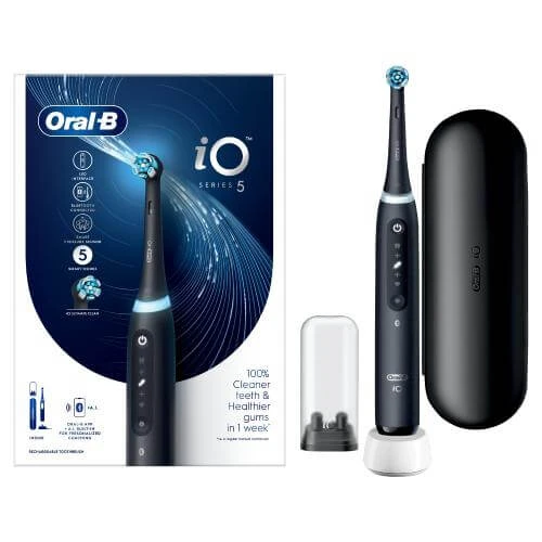 Oral-B iO-serie 5 zwart elektrische tandenborstel