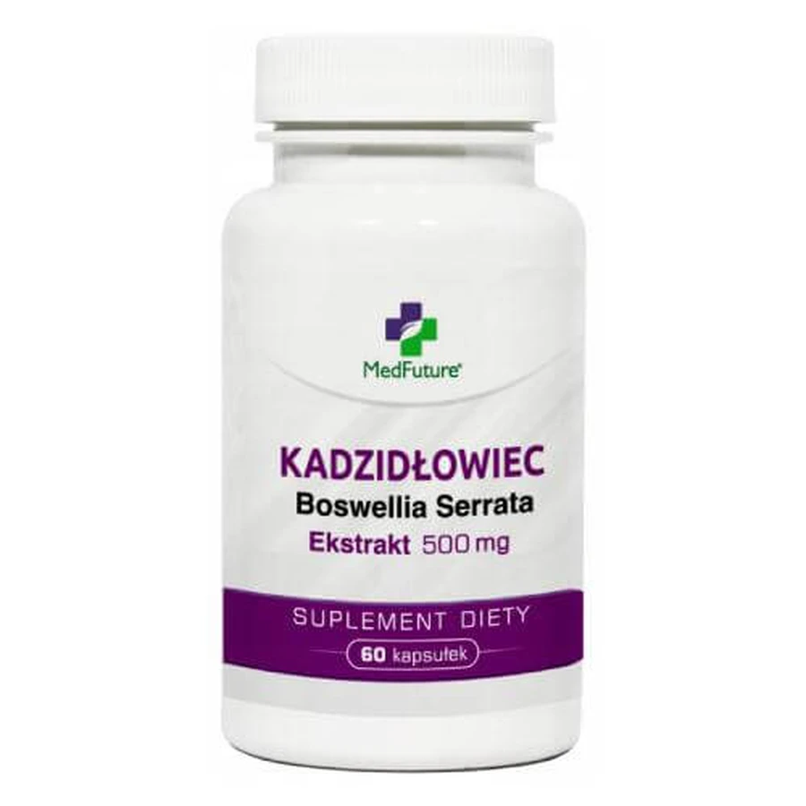 MedFuture Weihrauch Boswellia serrata Extrakt 500mg, 60 Kapseln