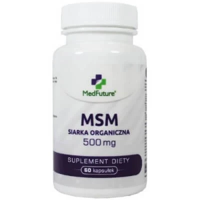 MedFuture MSM Organische Zwavel 500mg, 60 capsules