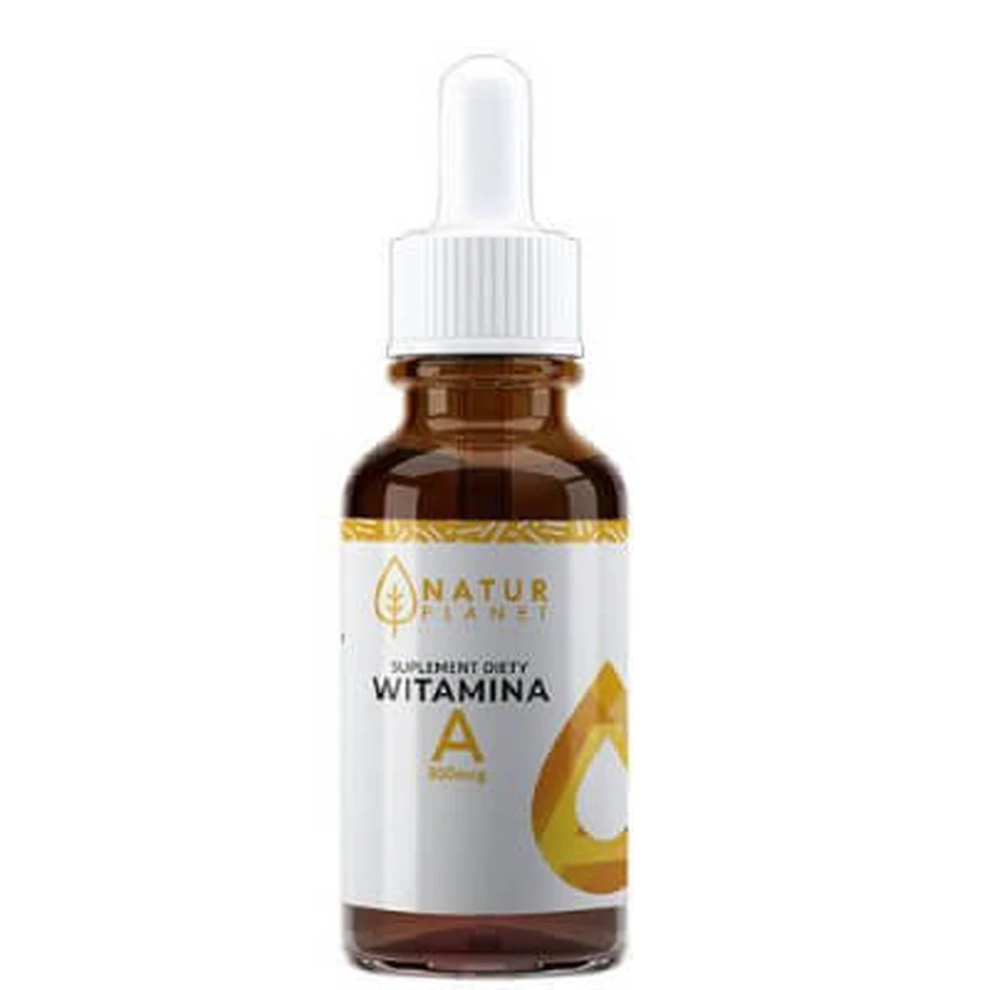 Natur Planet Vitamine A druppels, 30 ml