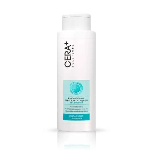 CERA+ Solutions Emolliërende bademulsie vanaf dag 1, 500ml