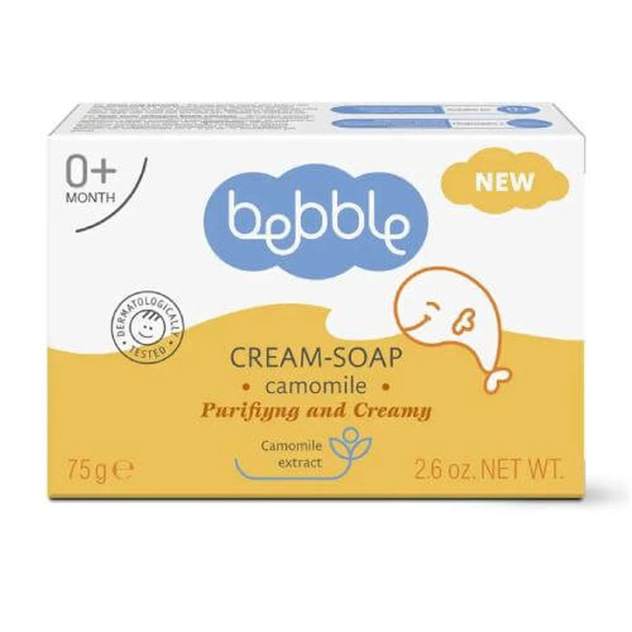 BEBBLE Kamillenseife für Kinder, 75g