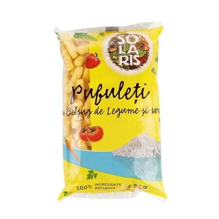 Pufuleti cu belsug de legume si sare, 50 gr, Solaris