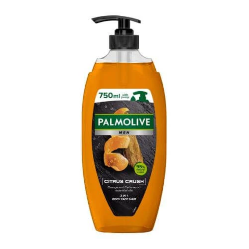 PALMOLIVE MEN Citrus Crush 3-in-1 Douchegel voor mannen 750ml