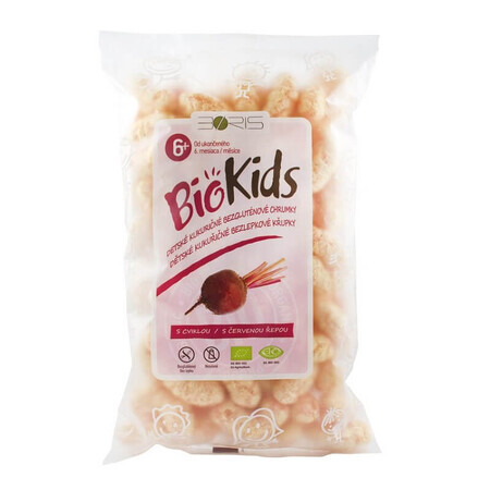 Eco puffs with beetroot, 55 gr, Biokids