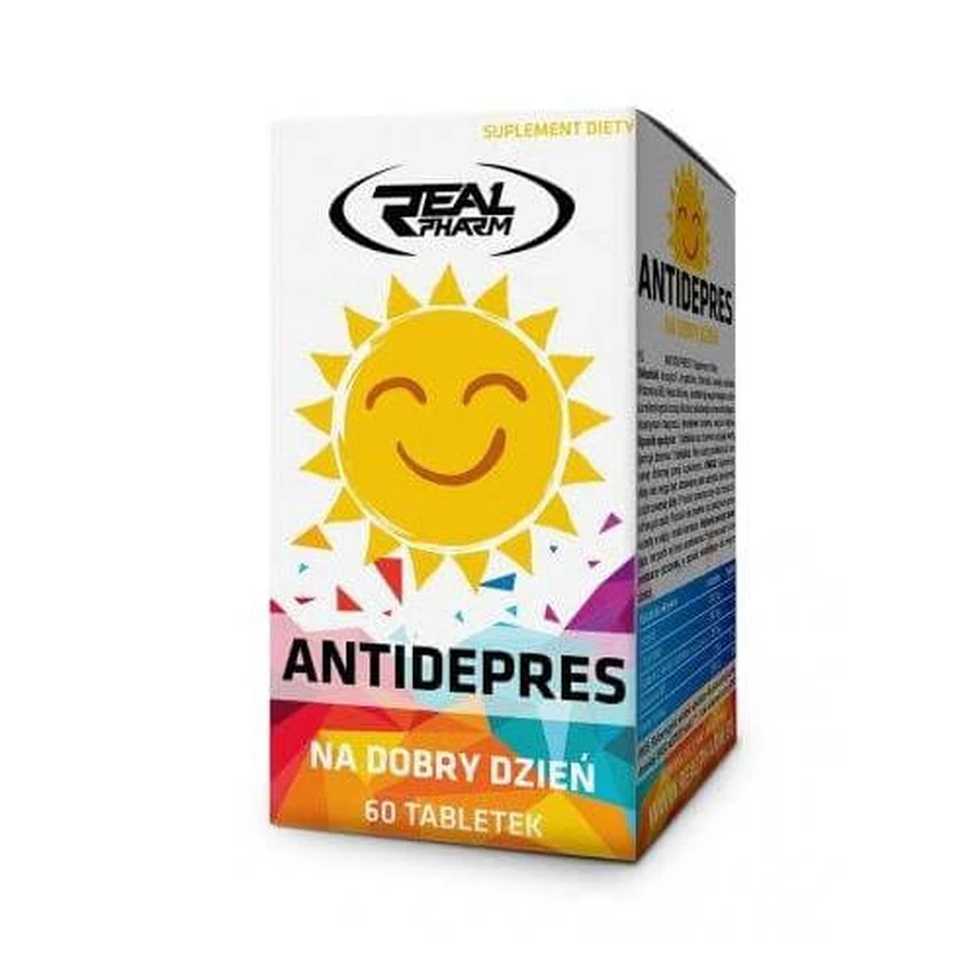 Real Pharm Antidepres, 60 comprimate