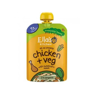 Ella's Kitchen BIO Hähnchen mit Maisbrei, 130g