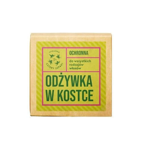 Cztery Szpaki (4paki) Bosroos conditioner in een blokje, 55 g