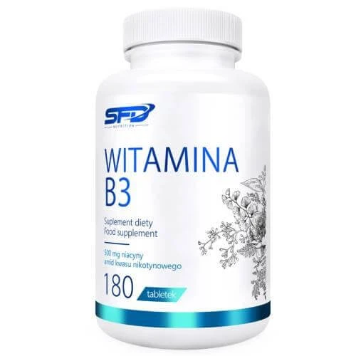 SFD Vitamine B3, 180 tabletten