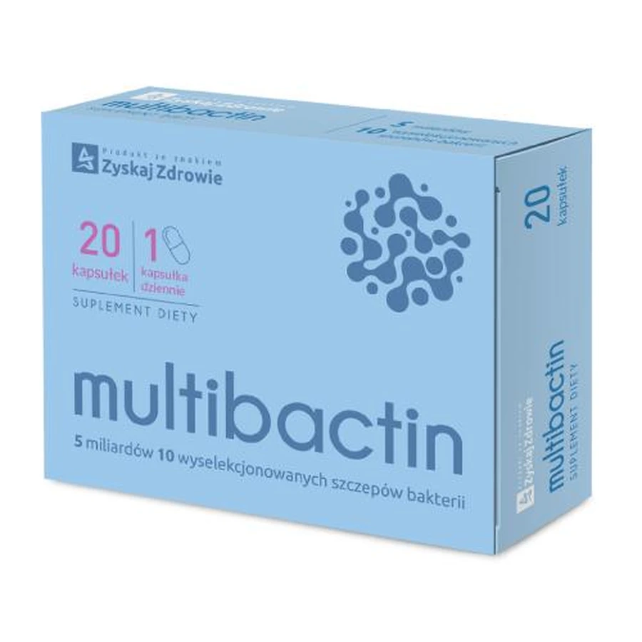 ZYSKAJ ZDROWIE MultiBactin, 20 capsules
