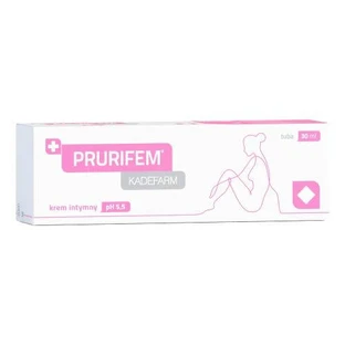 Prurifem Kadefarm Crema íntima hidratante y calmante, 30 ml