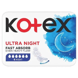 KOTEX Ultra Night Slip, 6 Stück