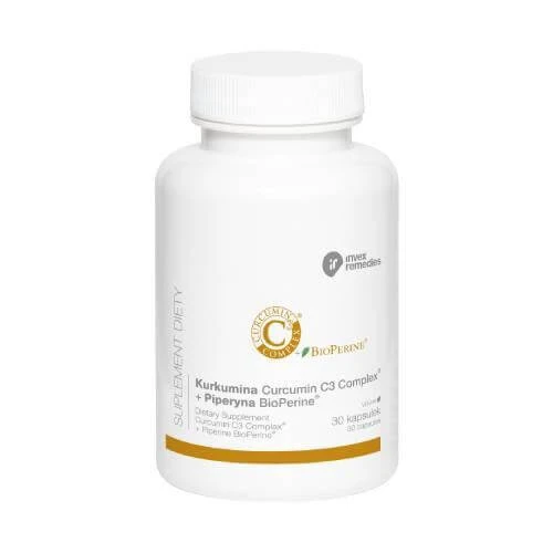 INVEX REMEDIES Curcumine + Piperine, 30 capsules