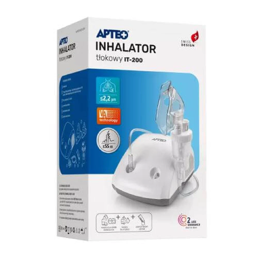 APTEO IT-200 inhalator met zuiger