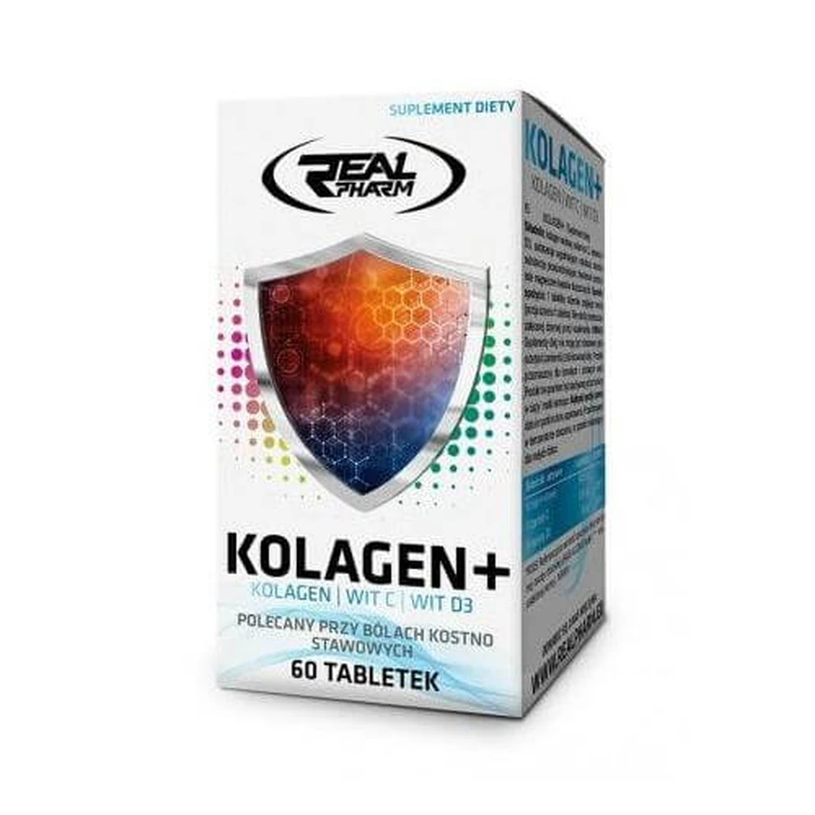 KOLAGEN PLUS Real Pharm, 60 comprimés