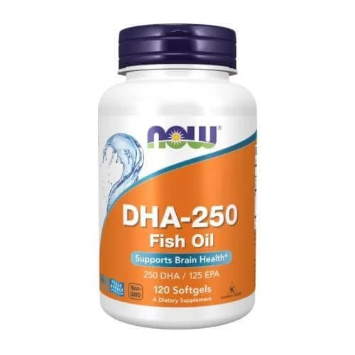 Now Foods DHA 250 mg capsules 120 capsules