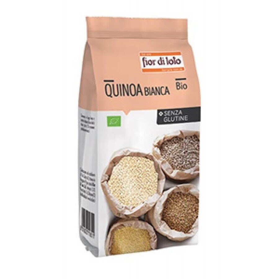 Biologische glutenvrije witte quinoa, 400 g, Fior Di Loto