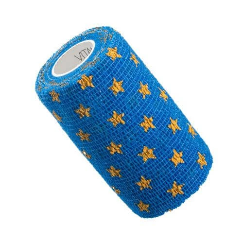 VITAMMY Autoband Elastisch Cohesief Verband 10cm x 450cm Sterren