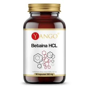 Yango Betaína HCL, 90 cáps.
