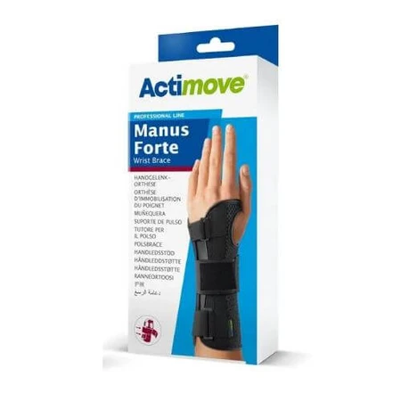 Actimove Professional Line Attelle de poignet taille L/XL (gauche) noir, 1pc
