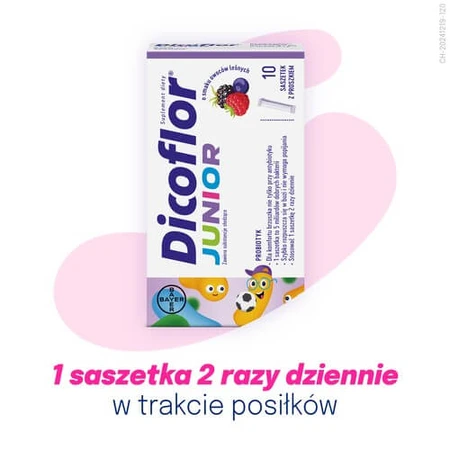 Dicoflor Junior, 10 sobres
