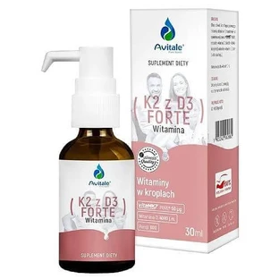 Avitale Vitamin K2+D3 Forte, 30 ml
