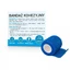 Cohesive bandage 4.5mx5cm color blue, 1pc