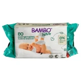 BAMBO Nature ongeparfumeerde vochtige doekjes 15x20cm, 80st