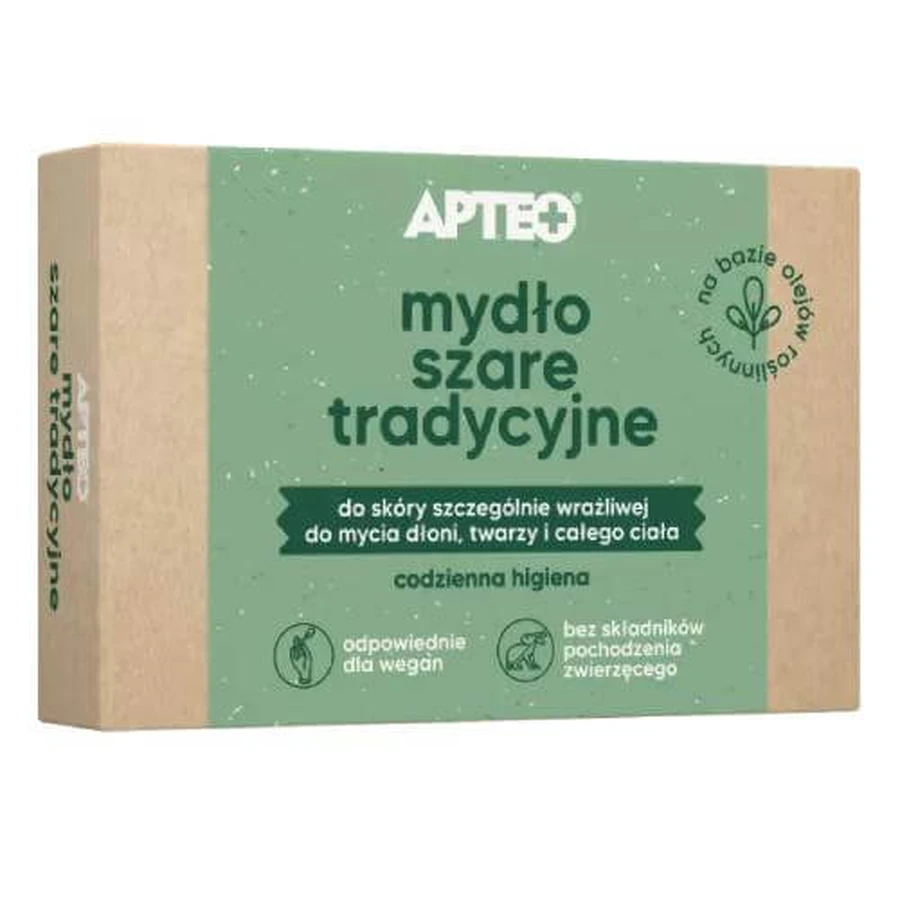 APTEO grijze zeep, 100g