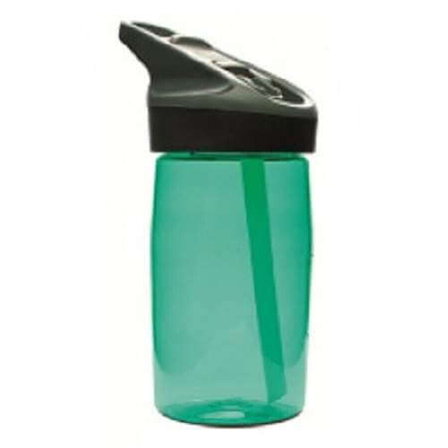 Récipient en Tritan avec couvercle automatique Turquoise, 450ml, Laken