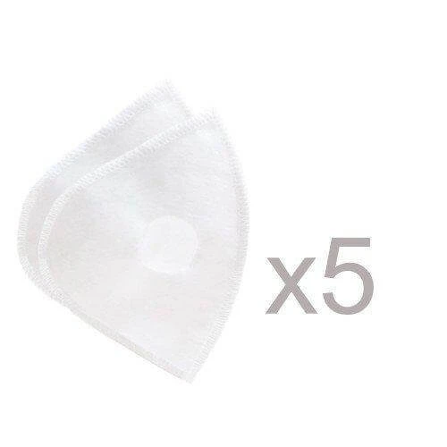 Olmed katoenen masker filter inzetstuk (5 stuks) L/XL