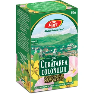 Colon Cleansing Tea, D82, 50 g, Fares