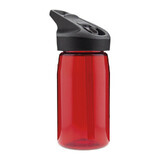 Tritan beker met automatisch deksel, rood, 450 ml, Laken