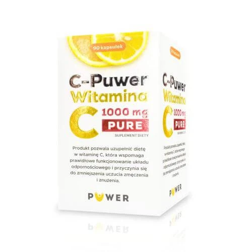 C-Puwer Vitamine C PURE 1000mg, 90 capsules
