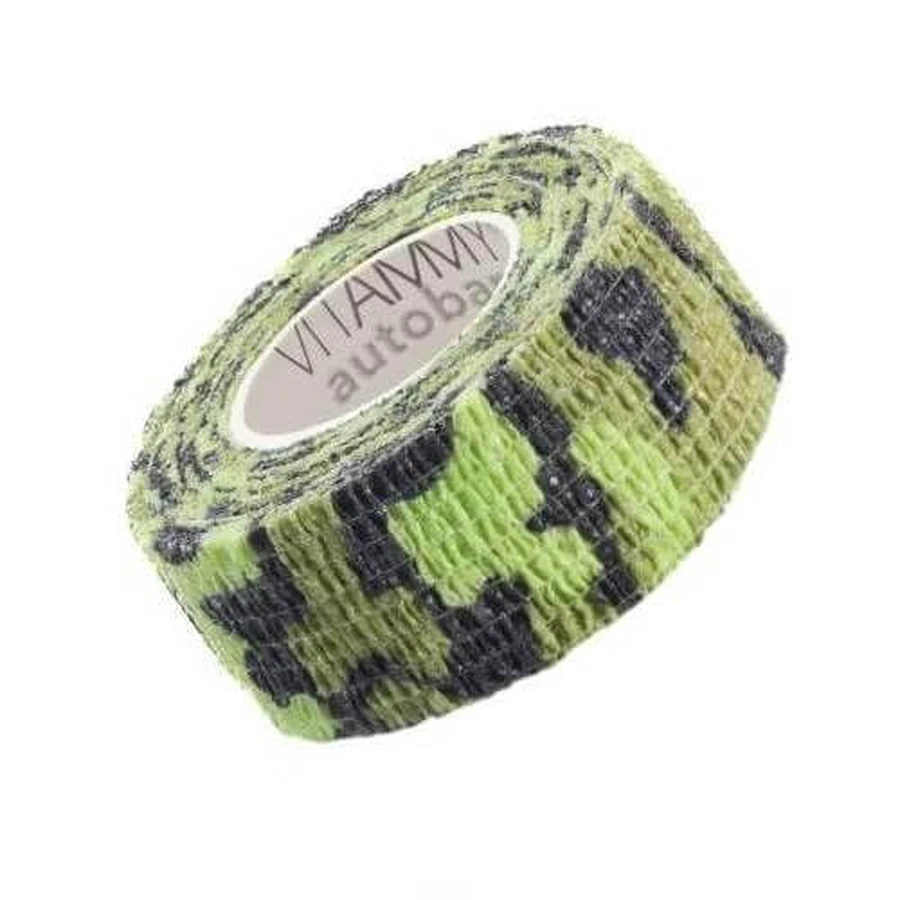 VITAMMY Autoband Elastic Cohesive Bandage 2.5cm x 450cm Green Moro