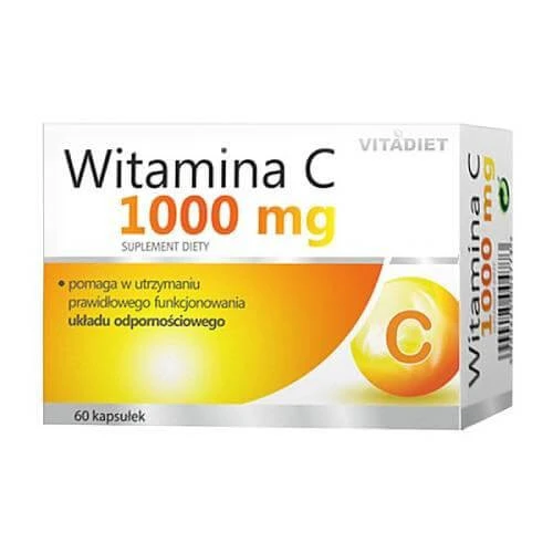 VITADIET Vitamine C 1000 mg, 60 capsules