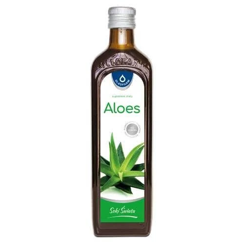 Oleofarm Aloë vera vloeistof, 490 ml