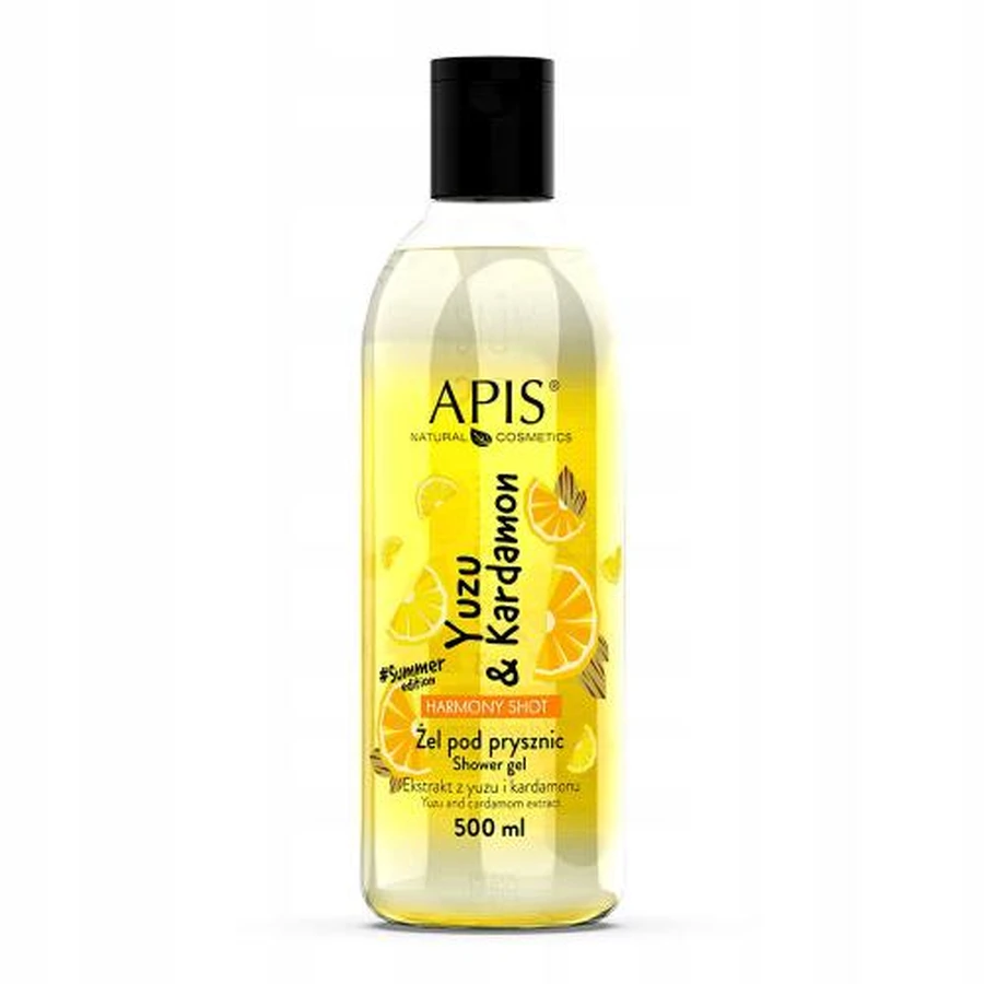 APIS Harmony Shot Gel de Ducha Yuzu & Cardamomo, 500ml