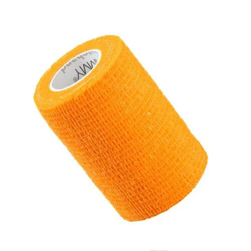 VITAMMY Autoband Elastisch Cohesief Verband 7,5cm x 450cm Oranje