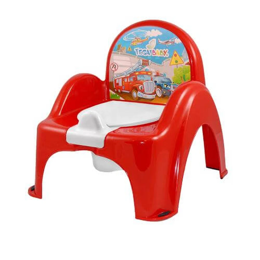 TEGA BABY Nightstand Chair Cars Red