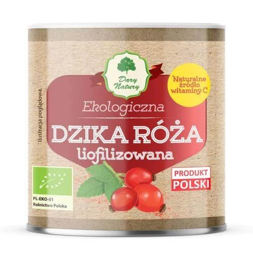DARY NATURY Wilde roos gevriesdroogd poeder, 70 g