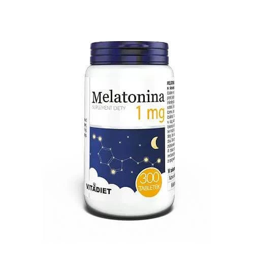 VITADIET Melatonine 1mg, 300 tabletten