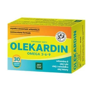 Olekardin - Omega 3-6-9, 30 Kapseln